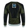 Internal Rear View Johnny Reb Hume Protective Fleece Crew Neck with KEVLAR¬Æ in Grey Marle (JRK10006)