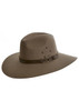 Thomas Cook Highlands Hat Made From Pure Wool Felt in Fawn (TCP1935002 Fawn)