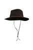 Thomas Cook Wide Brim Oilskin Hat Made From Cotton Waxed Oilskin in Dark Brown (TCP1921408 Dark Brown)