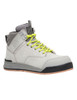 Outer View Hard Yakka 3056 Lace Up, Zip Sided, Wide Toe Steel Cap Work Boots in Grey Leather (Y60202)