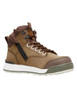 Zip View Hard Yakka 3056 Lace Up, Zip Sided, Wide Toe Steel Cap Work Boots in Oak (Y60205)