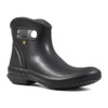 Angle View BOGS Patch Ankle Boot Waterproof Gumboots in Black (972521-001)