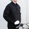 Wearing Johnny Reb Blackheath Kevlar¬Æ Lined Protective Jacket In Black (JRJ10020)