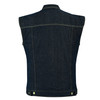 Back  Johnny Reb Glenbrook Ink Denim Vest with Kevlar¬Æ Lining (JRV10028)