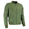 Angle View Johnny Reb Bomber Jacket with Kevlar¬Æ Lining In Military Green (JRJ10030)