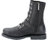 Zip View Harley Davidson Ranger Full Grain Leather Boots in Black (D95264 Black)