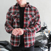 Wearing Johnny Reb Waratah Kevlar¬Æ Lined Protective Shirt In Red Check (JRS10006)