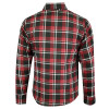 Back View Johnny Reb Waratah Kevlar¬Æ Lined Protective Shirt In Red Check (JRS10006)