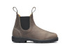 Side View Blundstone 1469 Steel Grey Leather Boots (1469)