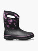 BOGS Classic Mid Painterly Insulated Waterproof Gumboots in Black and Multi (972715-011)