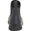 Rear  View Muck Boots Originals Ankle Pull On Womens Insulated Waterproof Boots in Black (OAW000)