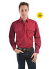 Thomas Cook Heavy Cotton Drill Long Sleeve Shirt in Red (TCP1120163 RED)