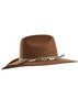 Thomas Cook Station Lined Pure Wool Felt Hat With Sweatband in Chestnut (TCP1939HAT CHESTNUT)