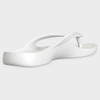 Inner Angle View Lightfeet Arch Support Thongs White (ARCHSUPPORTTHONG-WHITE)