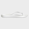  Side View Lightfeet Arch Support Thongs White (ARCHSUPPORTTHONG-WHITE)