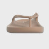 Front View Lightfeet Arch Support Thongs Latte (ARCHSUPPORTTHONG-LATTE)