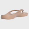 Rear Angle View Lightfeet Arch Support Thongs Latte (ARCHSUPPORTTHONG-LATTE)