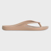 Side View Lightfeet Arch Support Thongs Latte (ARCHSUPPORTTHONG-LATTE)