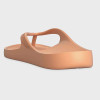 Rear Angle View Lightfeet Arch Support Thongs Peach (ARCHSUPPORTTHONG-PEACH)