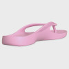 Rear Angle View Lightfeet Arch Support Thongs Soft Pink (ARCHSUPPORTTHONG-SOFTPINK)