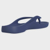 Angle View Lightfeet Arch Support Thongs Navy Blue ( ARCHSUPPORTTHONG-NAVYBLUE)