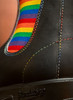 Stitching Blundstone 2105 Unisex Chelsea Boots in Black and Rainbow (2105)