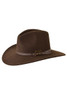 Thomas Cook Crushable Hat Made From Pure Wool Felt in Dark Brown (TCP1900002-DARKBROWN)