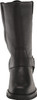 Front View Harley Davidson Korsen 11" Zip Sided Riding Boots in Black (D93845 Black)