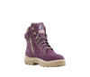 Steel Blue Southern Cross Zip Ladies Boots in Purple with Steel Cap (522761 Purple)