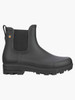 Side View BOGS Holly Chelsea Women's Waterproof Gumboots in Black (972781-001)