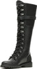 Harley Davidson Bradnah Women's 16 inch Full Grain Leather Riding Boots in Black (D87261 Black)