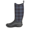 Inner Side View Muck Boots Hale Multi-Season Women's Insulated Gumboots in Plaid (SHAW-1PLD)