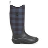 Outer Side View Muck Boots Hale Multi-Season Women's Insulated Gumboots in Plaid (SHAW-1PLD)