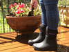 Wearing Otway Super Lite Mid Womens Insulated Waterproof Neoprene Gumboots (OW0099)