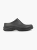 Side View BOGS Stewart Women's Work Clogs in Black (971799-001)