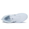 Top View New Balance Womens 906 SR Slip Resistant Hospitality Work Shoes in White (MID906SR-W-WHT)