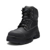Angle View Blundstone 9011 Rotoflex Steel Toe Cap Safety Work Boots Black (9011)