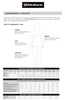 Bullzye Men's Size Chart