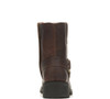 Rear View Harley-Davidson Korsen 7" Zip Sided Motorcycle Boots in Brown (D93844 )