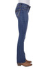Image 3 of Wrangler Retro Mid Rise Boot Cut Jean - Mae - Indigo - 76% Cotton