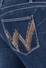Image 4 of Wrangler Women'S Amelia Jean - Q-Baby Booty Up - 34 Leg
