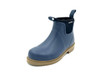 Angle View Otway Ladies Chelsea Insulated Waterproof Gumboots in Navy