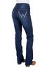 Wrangler Women's Varity Boot Cut Willow Jeans 34 Leg in Dark Indigo (XCP2251352-DARKINDIGO)