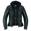 Front Open Hood Johnny Reb Hawkesbury Women's Leather Jacket with Removable Hood (JRJ10024)