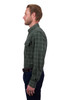Side Thomas Cook Leo Thermal Check Long Sleeve Shirt (T5W1115025)