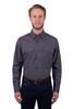 Front Thomas Cook Arlo Shirt T5W1115027 Men's Long Sleeve Cotton Geometric Prints