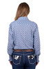 Image 5 of Pure Western WOMEN’S NORMA PRINT LONG SLEEVE SHIRT