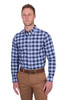 Image 1 of Thomas Cook MEN’S DALE CHECK LINEN LONG SLEEVE SHIRT