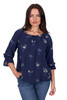 Image 1 of Wrangler WMNS CAMILLA 3/4 SLV BLOUSE