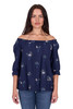 Image 4 of Wrangler WMNS CAMILLA 3/4 SLV BLOUSE